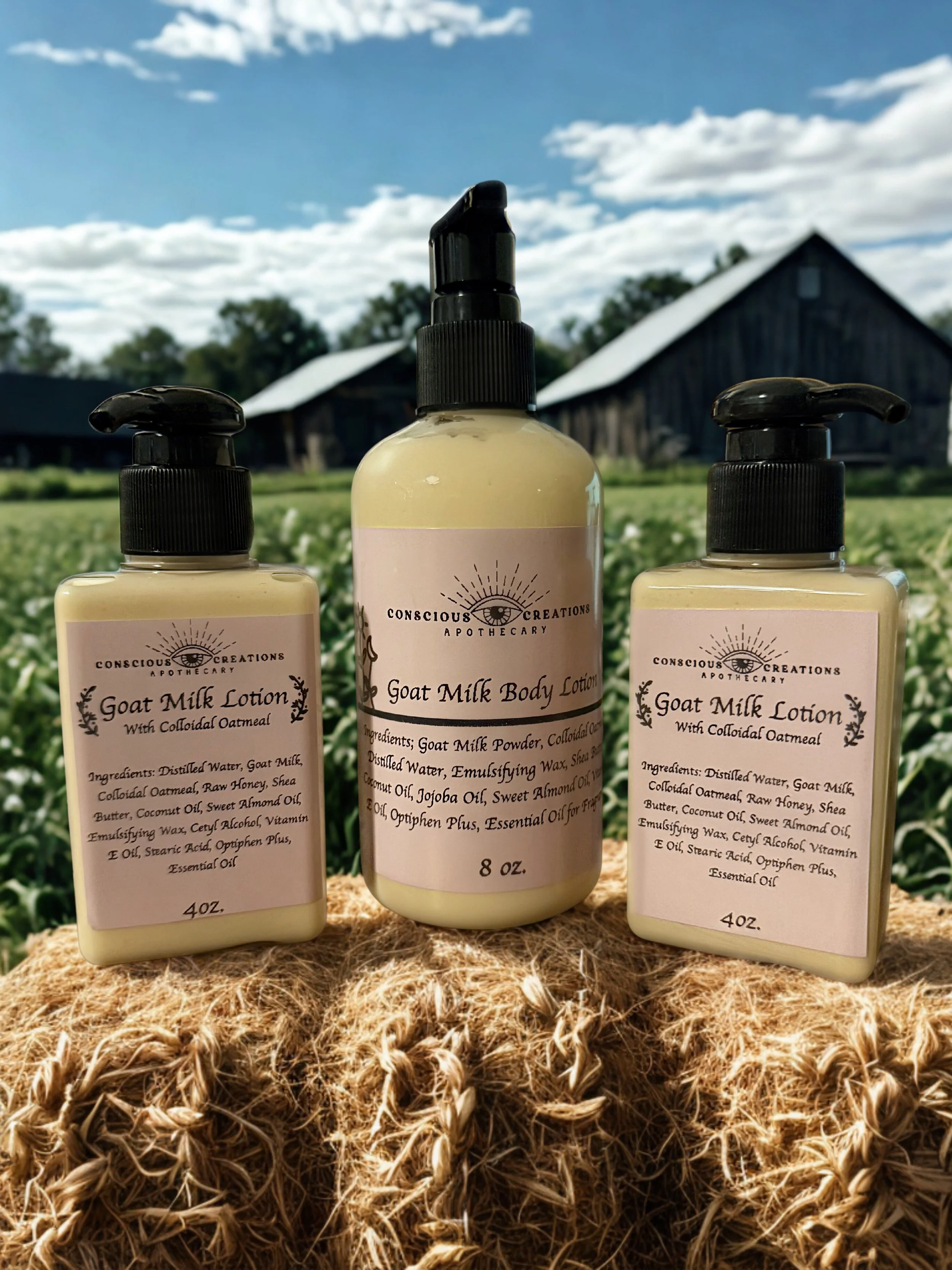 Goat Milk & Colloidal Oatmeal Lotion 4oz