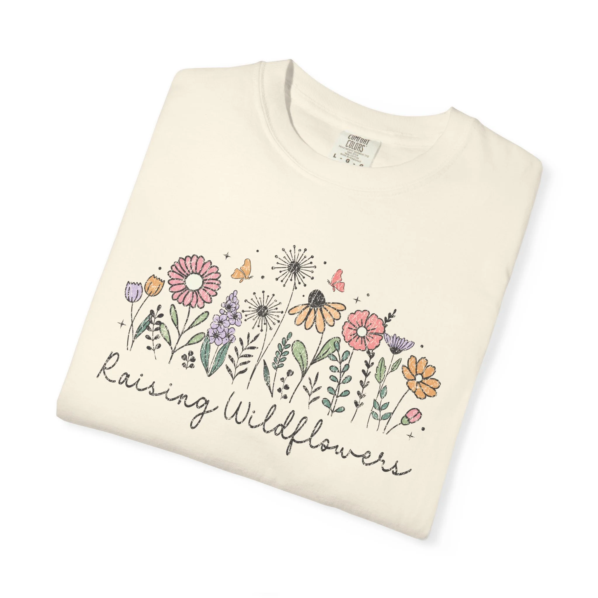 Wildflowers Graphic T-Shirt — Raising Wildflowers Colorful Floral Tee