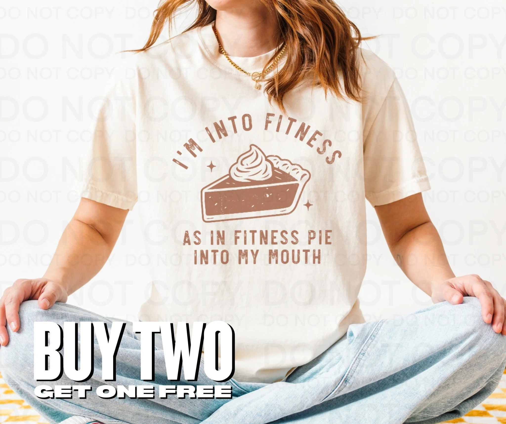 🥧 Happy National Pie Day! 🥧

We&rsquo;re very into fitness&hellip;
as in fitness pie into our mouth 😅

Celebrate with one of our favorite funny tees &mdash; and don&rsquo;t forget:
✨ BUY TWO ADULT TEES, GET ONE FREE
✔️ Discount automatically appli