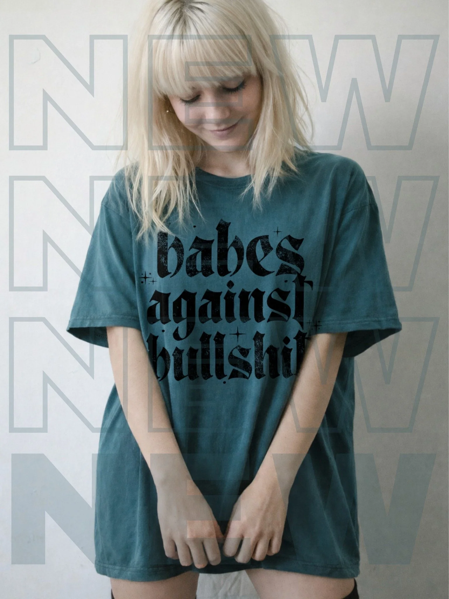 New Tee Drop 🖤

Serving attitude with a side of truth. Our &ldquo;Babes Against Bullshit&rdquo; tee is for the bold, the unapologetic, and the ones who keep it real no matter what.

Soft, comfy, and perfectly oversized &mdash; this is the tee you th