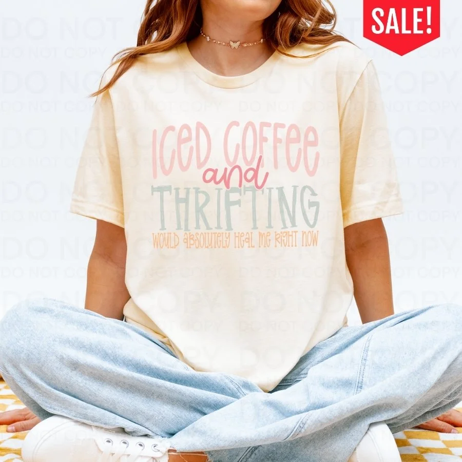 Good Things Come to Those Who Thrift Graphic Tee – Comfort Colors 1717 Thrift Lover Shirt
