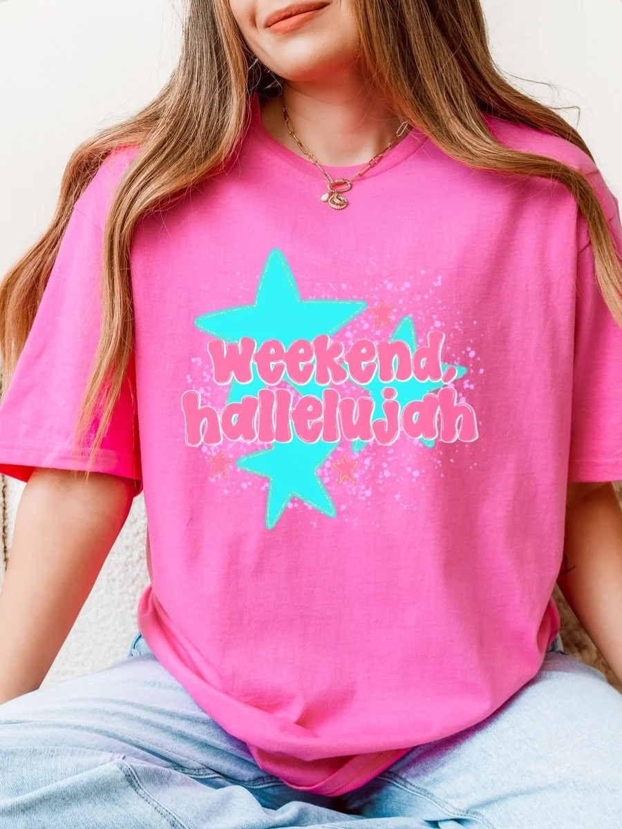 Spooky Summer Skeleton Float Graphic Tee | Cute Summer Vacation Shirt