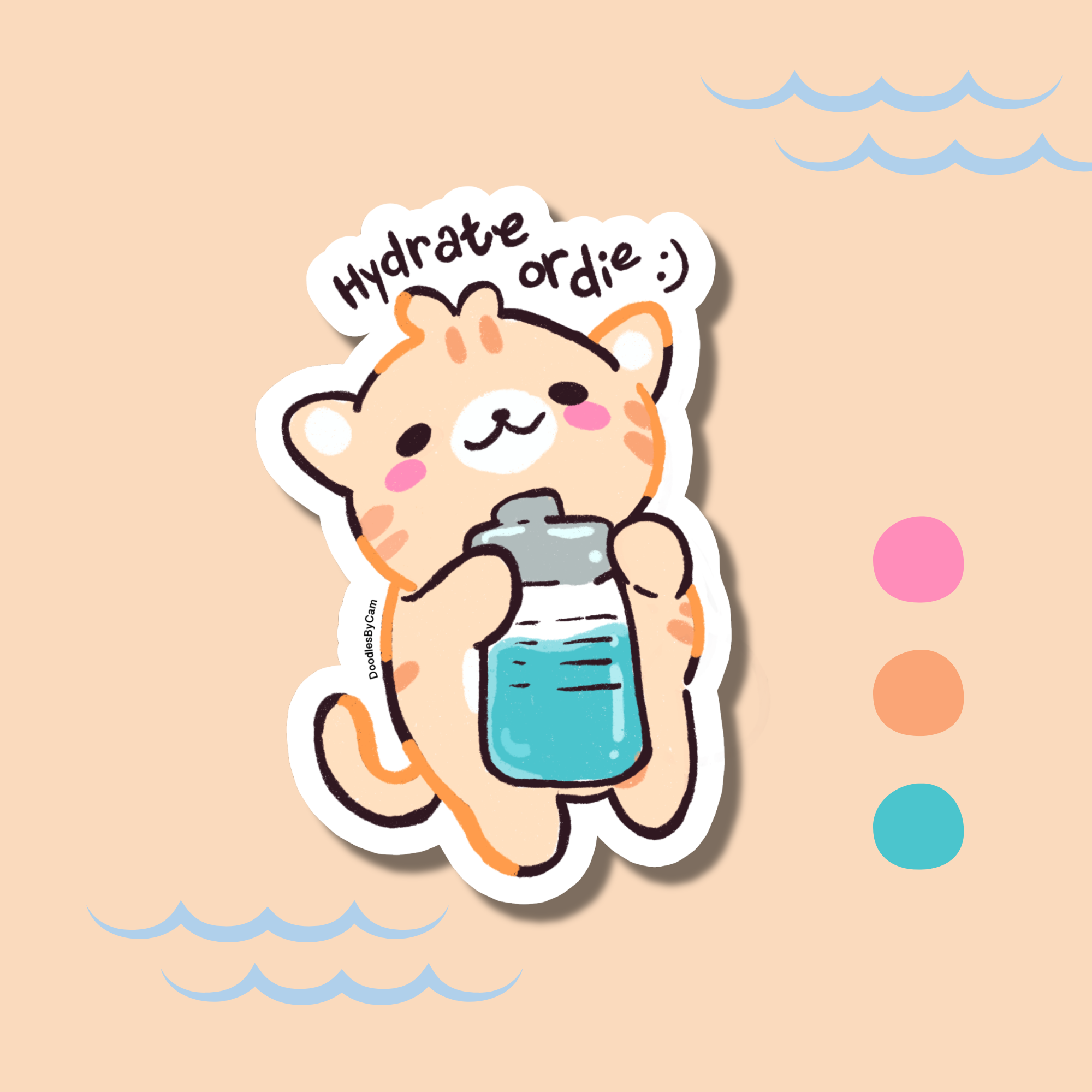 kawaii snacks, funny cute vinyl laptop kindle stickers 