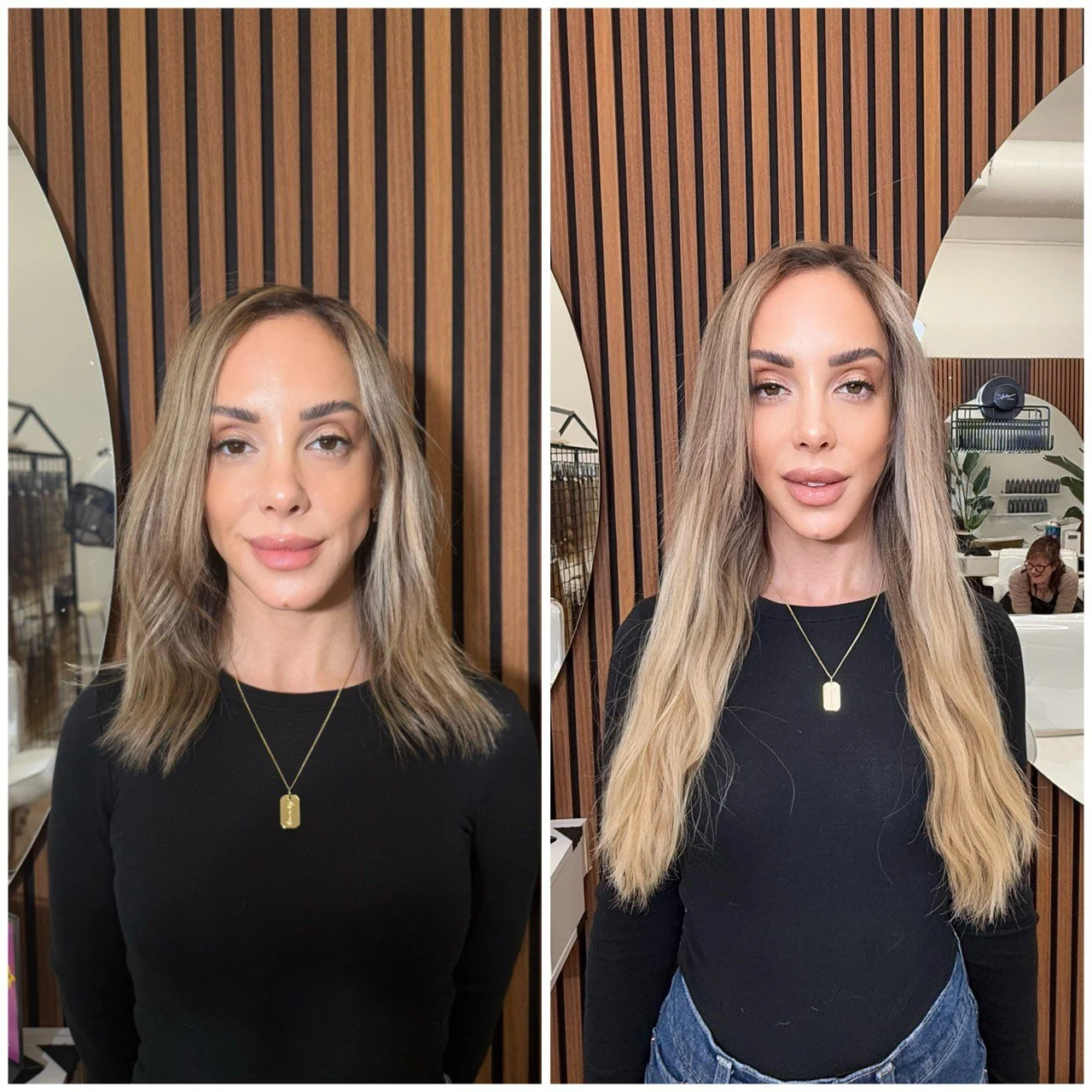 hair extensions transformations