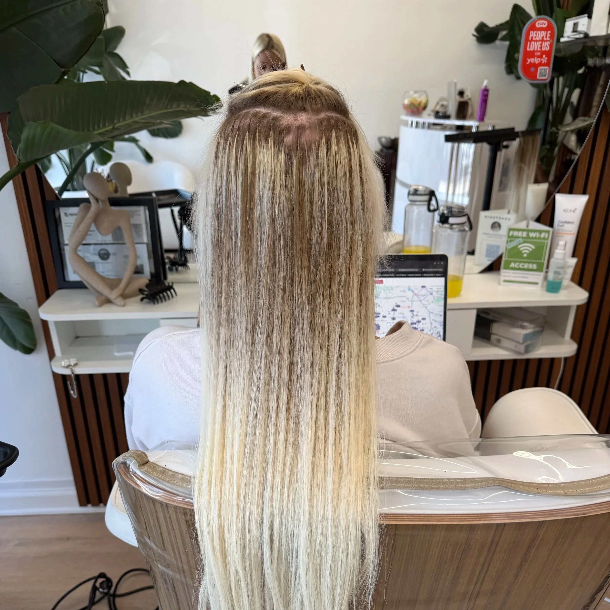 keratin bonds hair extensions