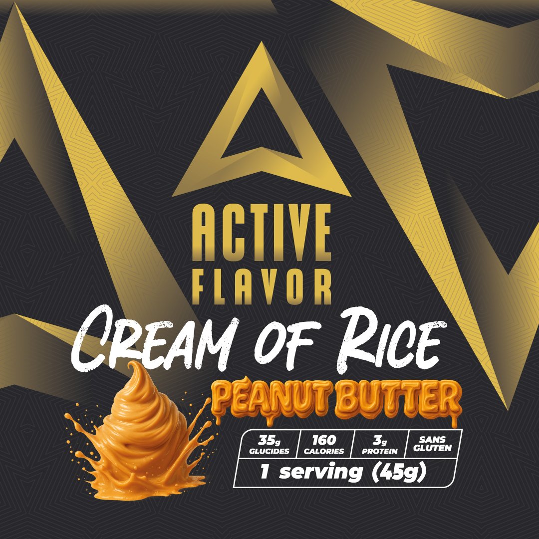 ÉCHANTILLIONS - Crème de riz saveur beurre d'arachide