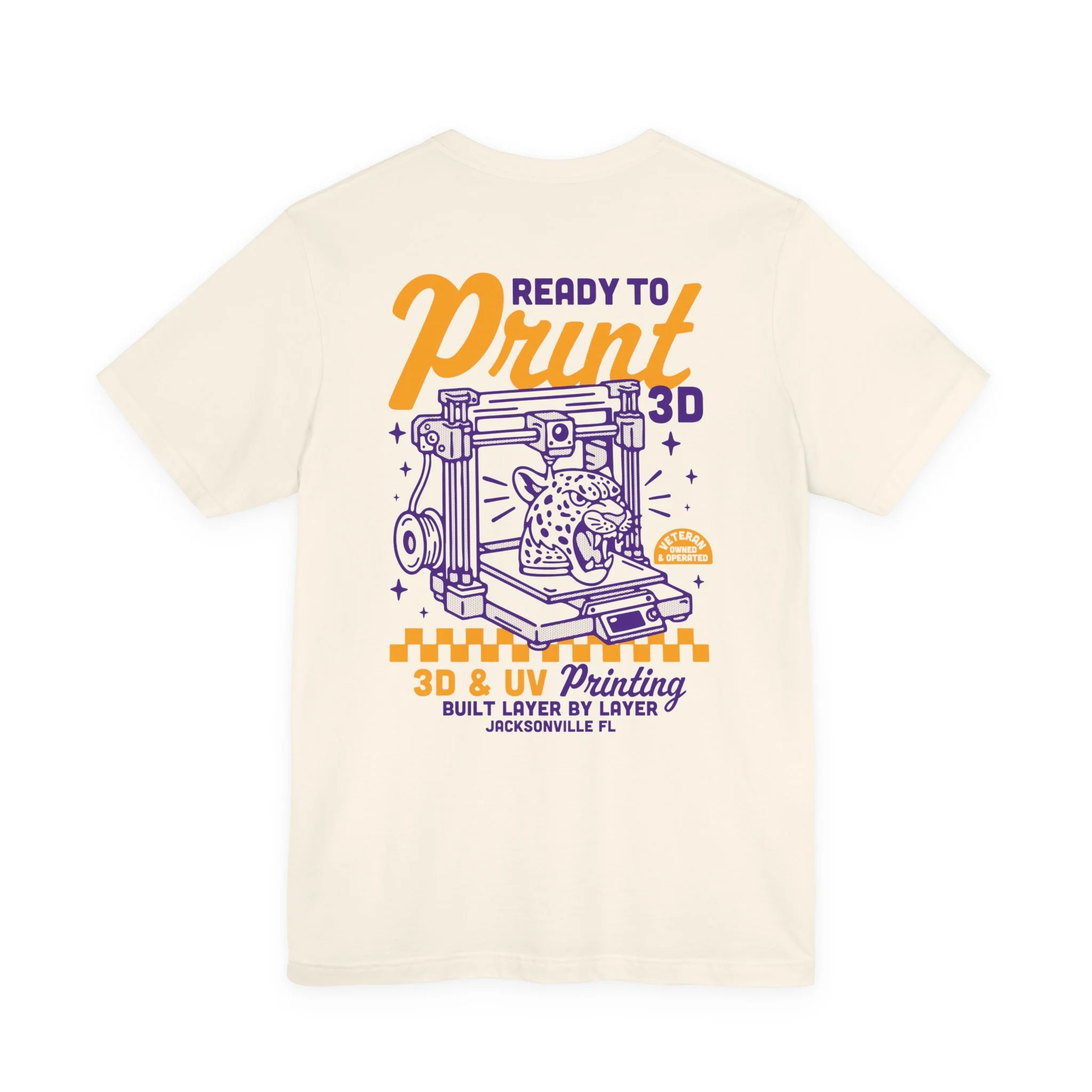 3D Printing T‑Shirt — "Ready to Print" 3D Printing Graphic Tee