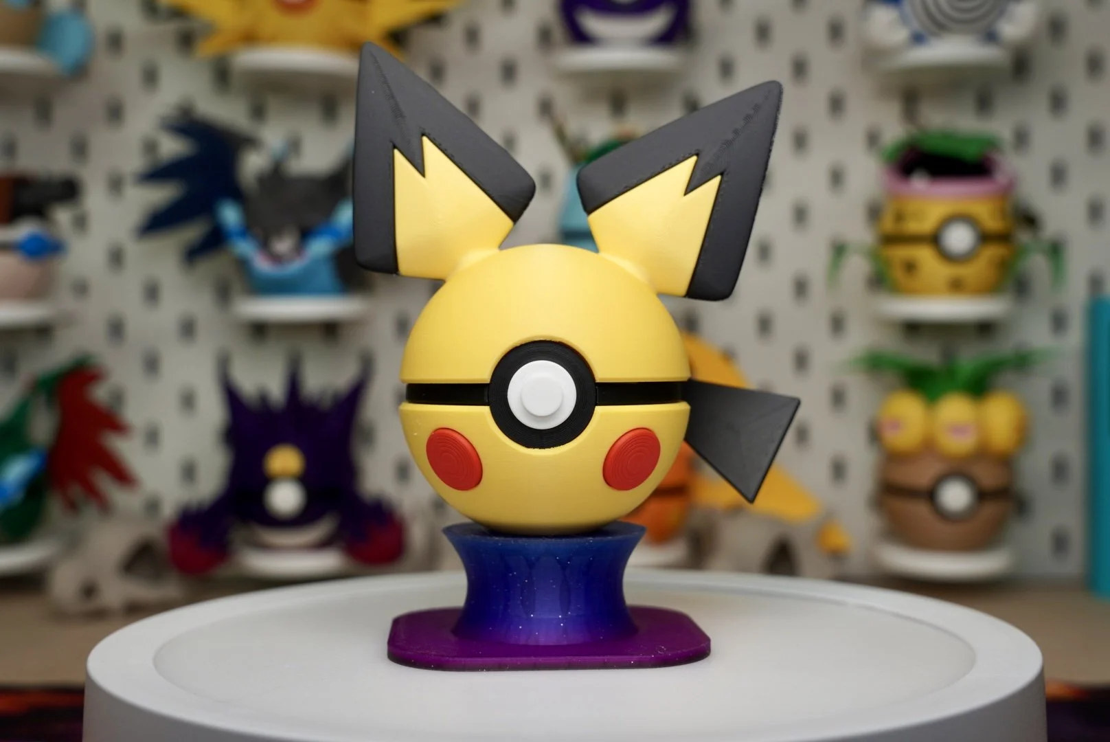 Pokémon-Inspired 3D Printed Poké Ball – Pichu