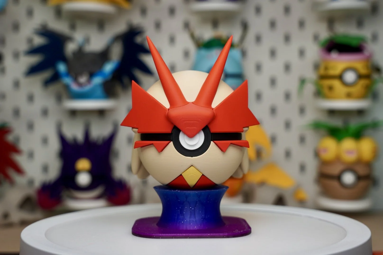 Pokémon-Inspired 3D Printed Poké Ball – Blaziken