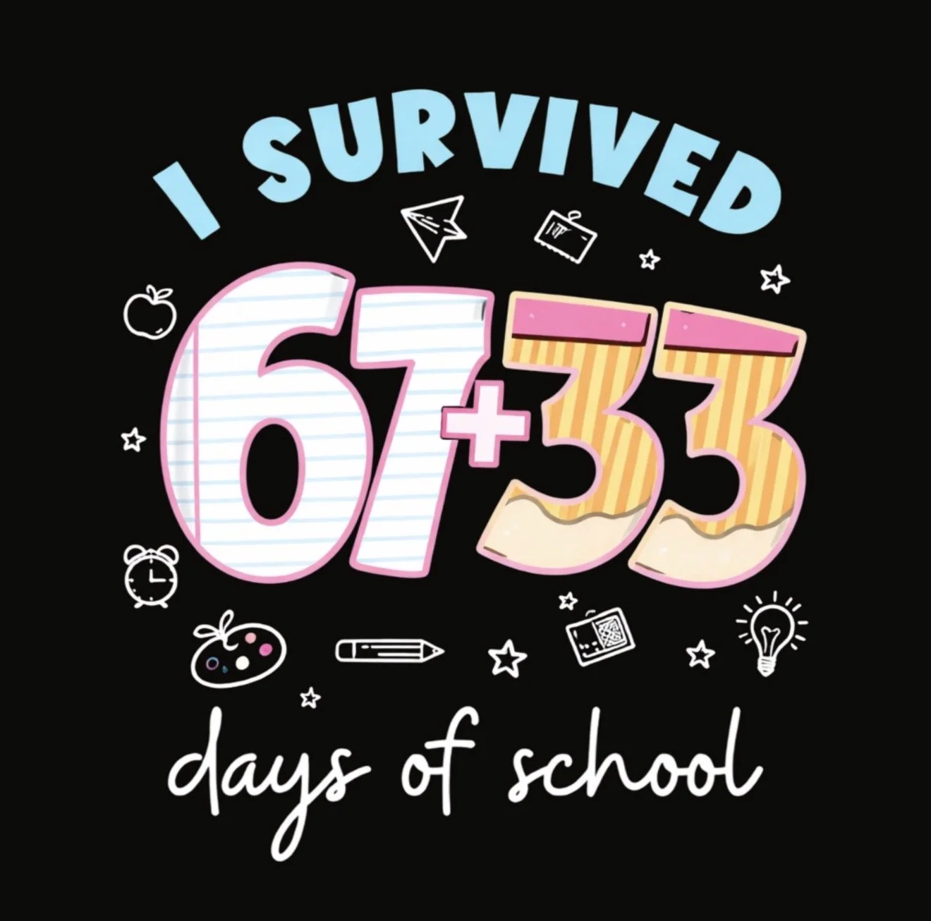 DTF Kids Black T-shirt