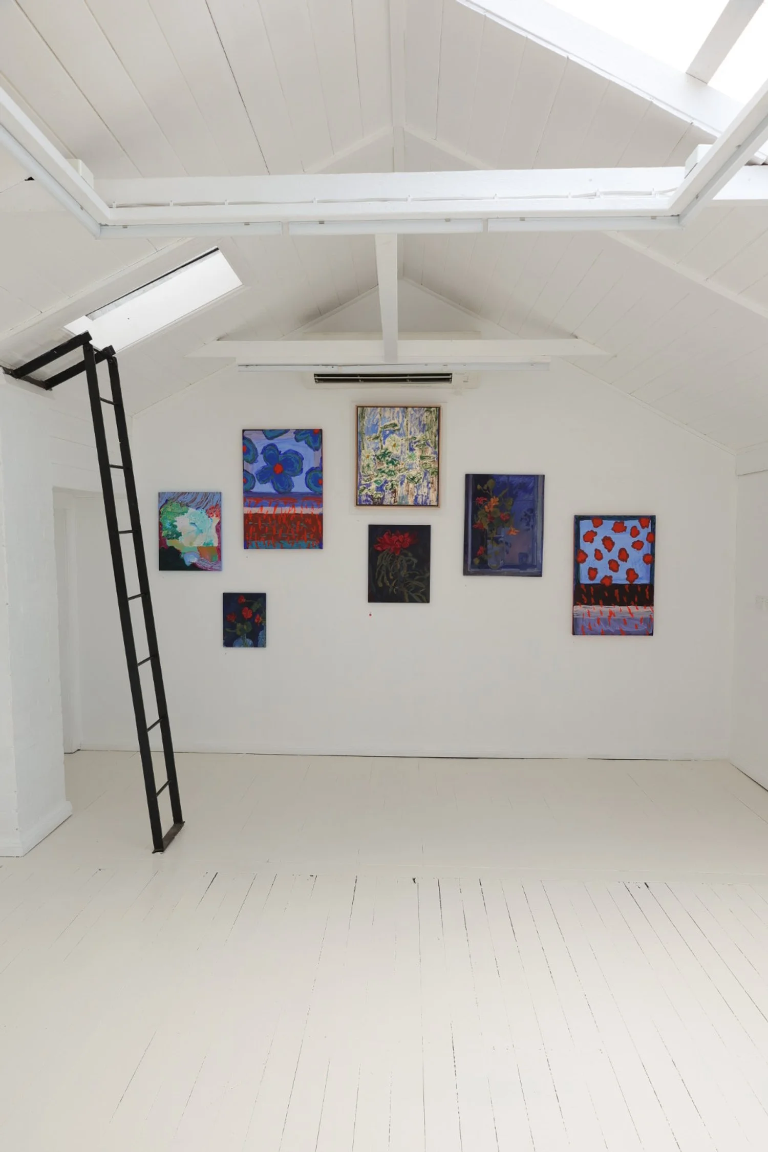 Installation View
"Bathed in Gorges, Nestled in Petrichor" 
acrylic on canvas
30cm x 20cm