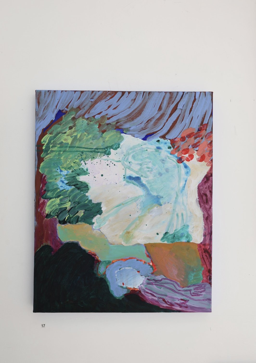 "Bathed in Gorges, Nestled in Petrichor"
acrylic on canvas
30cm x 20cm