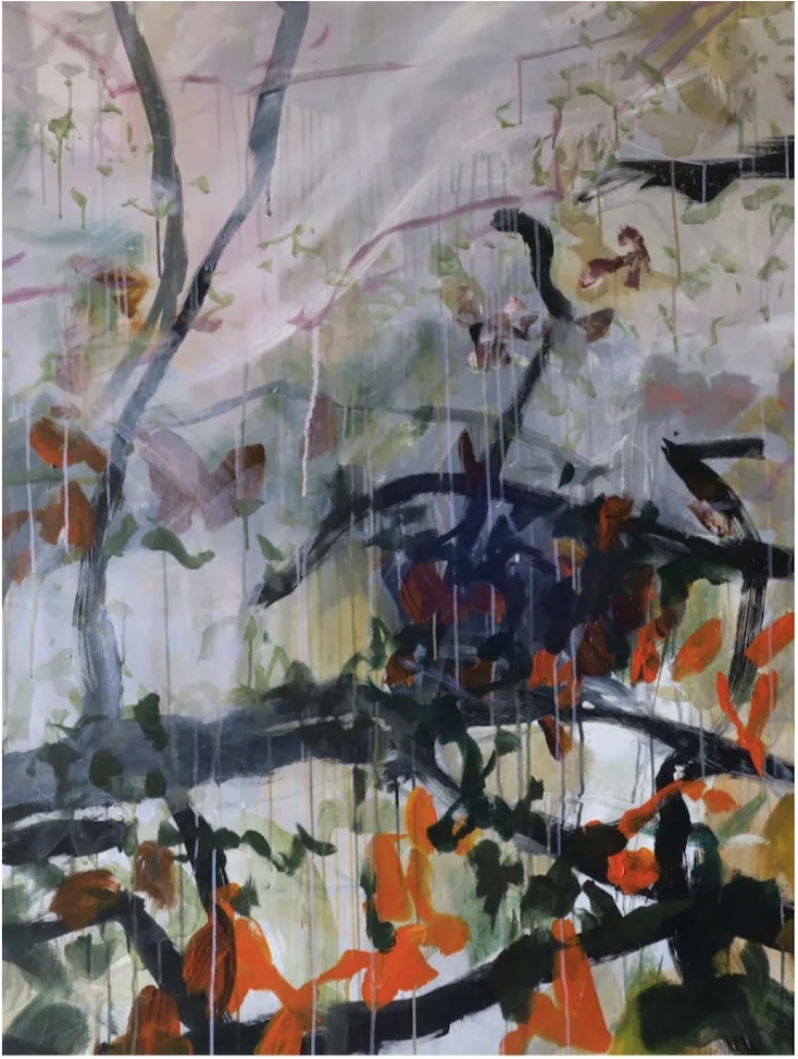 Alain Joséphine, Sans titre 161, Acrylic on canvas, 2021