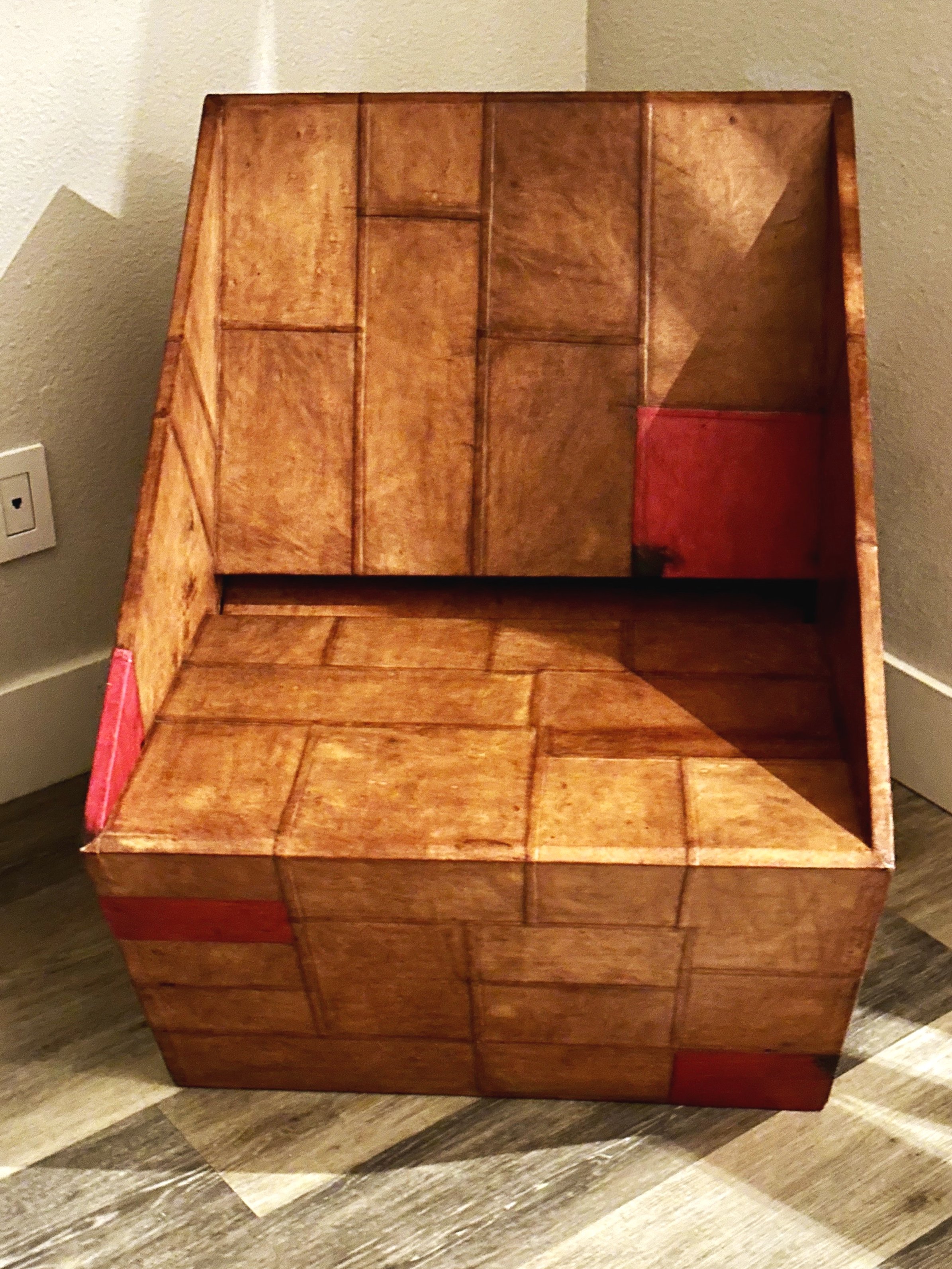 Cheick Diallo, Moïtou VII, 2021, Leather & steel