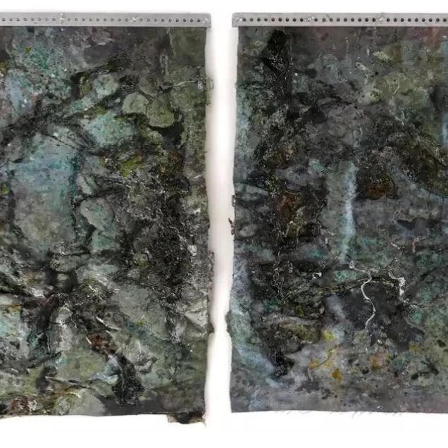 Tonia Calderon, And each night his dreams bound him down. Just to remind him he wasn't free yet. (Diptyque), 2023
