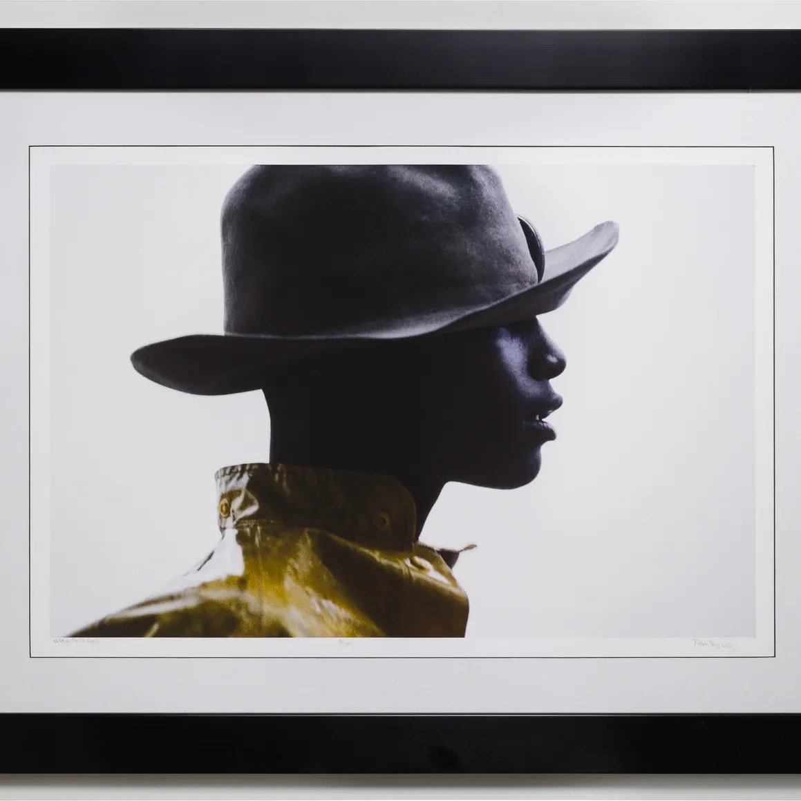 Ron Tarver, Worn Felt Hat #9/15, Photography. 2020