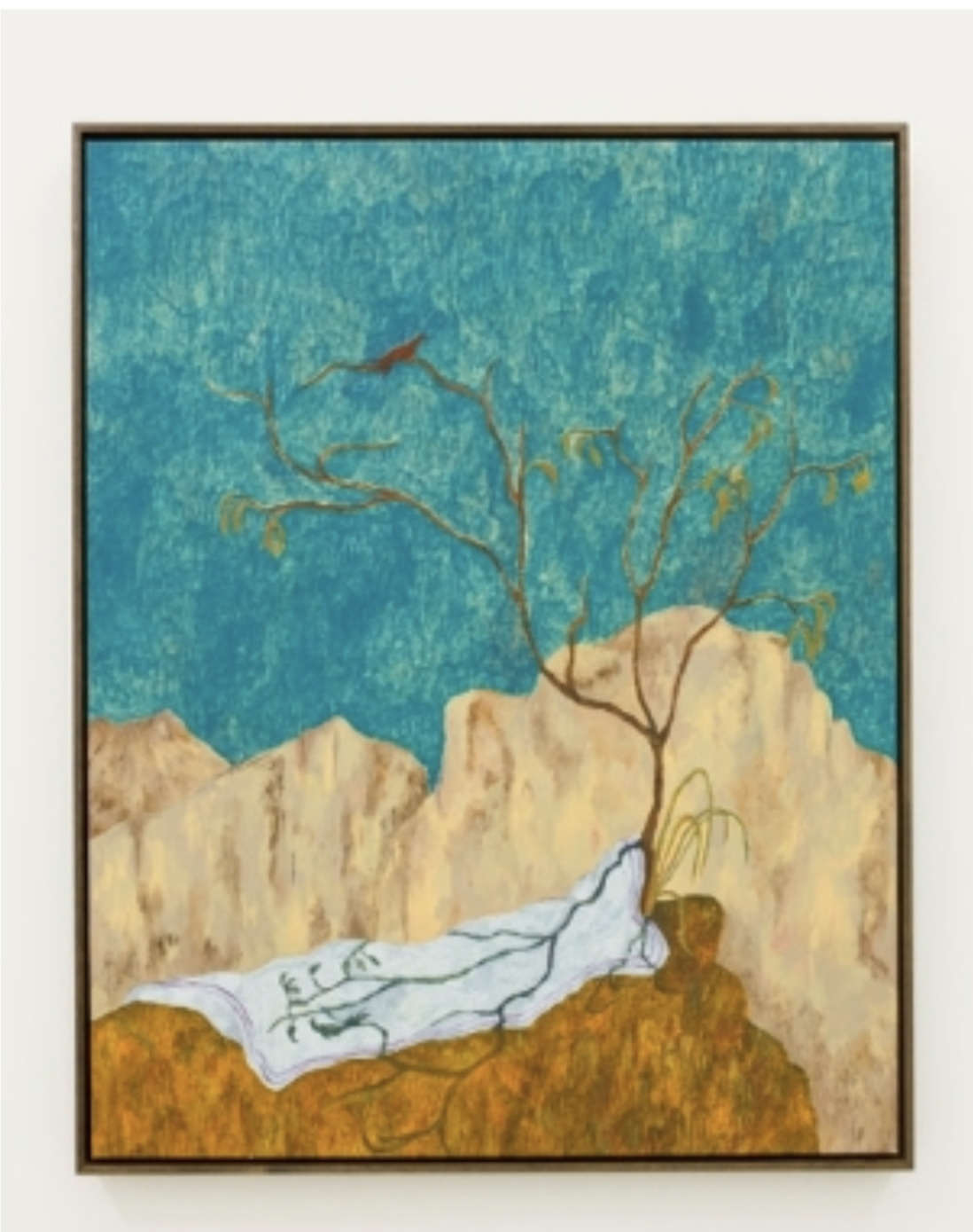 Pedro Neves, Operê, 2024, Oil on linen, 120 × 100 cm