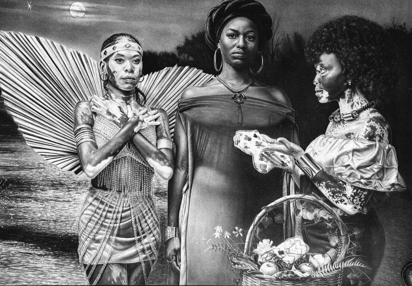 Martin Senkubuge, Inclusive Rhythms, 2023. Charcoal on Canson Paper
Tilga Art Prize Finalist