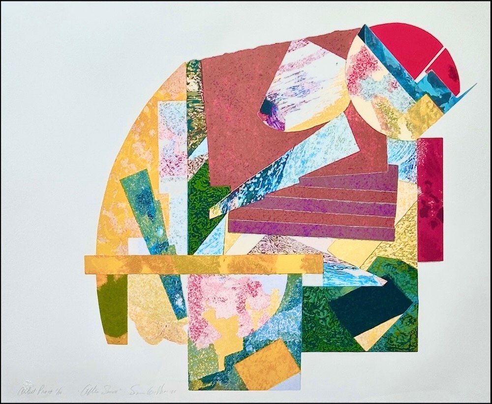 Sam Gilliam (1933-2022), "After Smoke", 1985
Screenprint on Arches paper.
Artist’s proof, aside from edition of 73.
Signed, titled, dated, and inscribed “Artist Proof 11/14”.