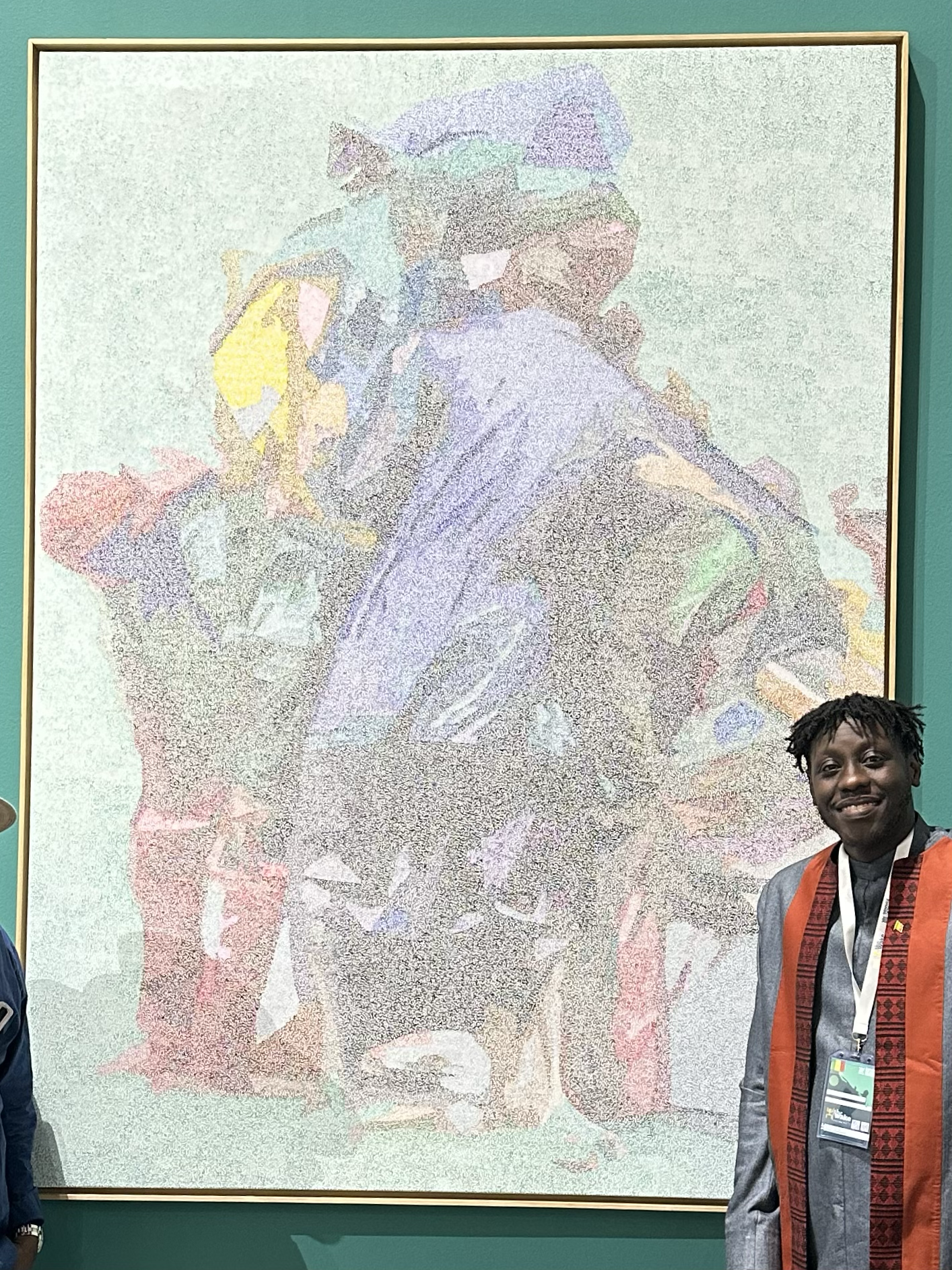 Alioune Diagne, Rising Together. 2024
Acrylic on canvas