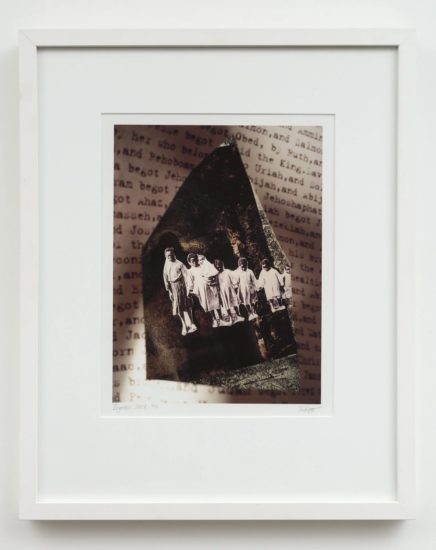 Kesha Bruce, Begotten, Pigment on archival paper