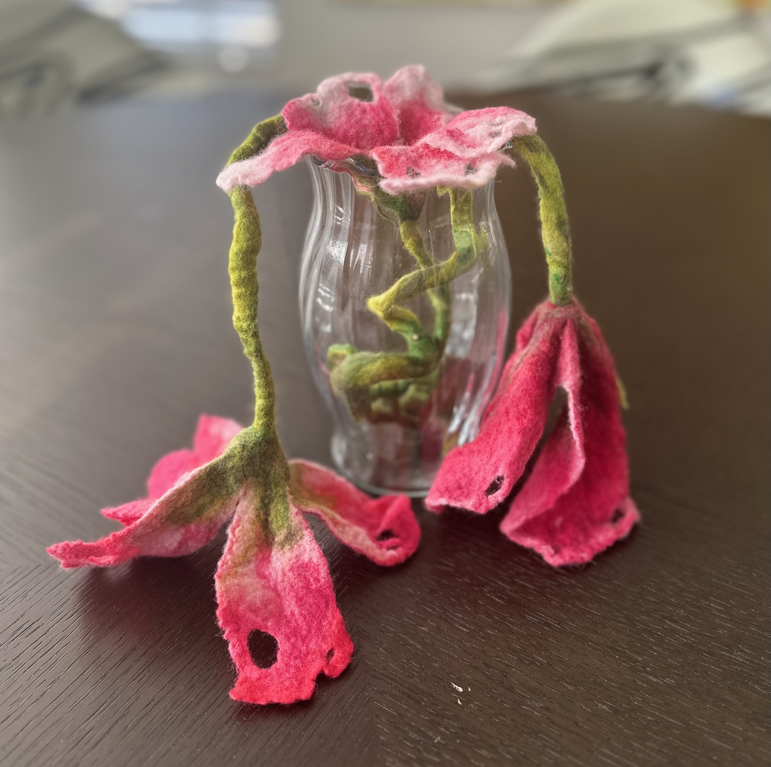 Hannah Macfarlane
Tomorrow’s Lost Love, 2025. Wool and wire
Flacid flowers, 2024. Wool
Tilga Art Prize Finalist