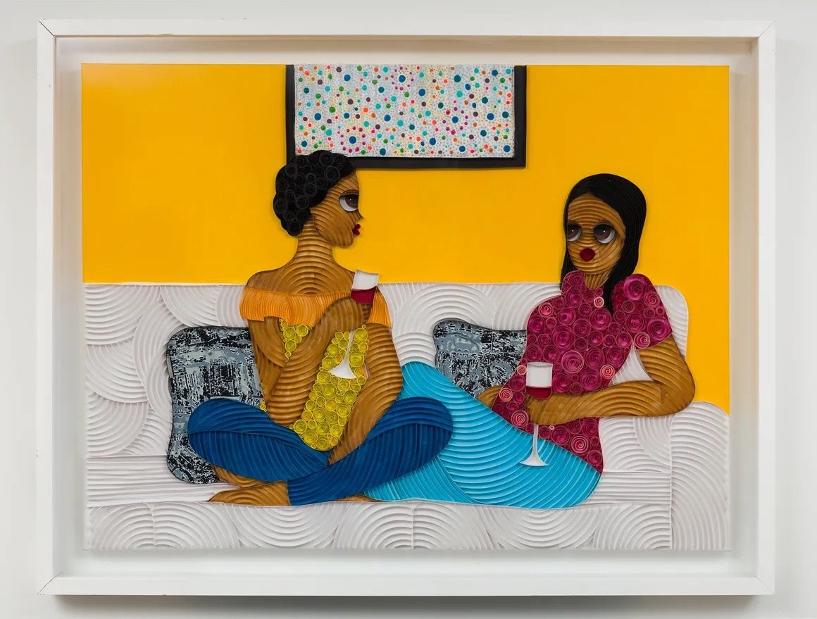 Ayobola Kekere - Ekun, First World Problem, Third World, Mixed Media. 2019
