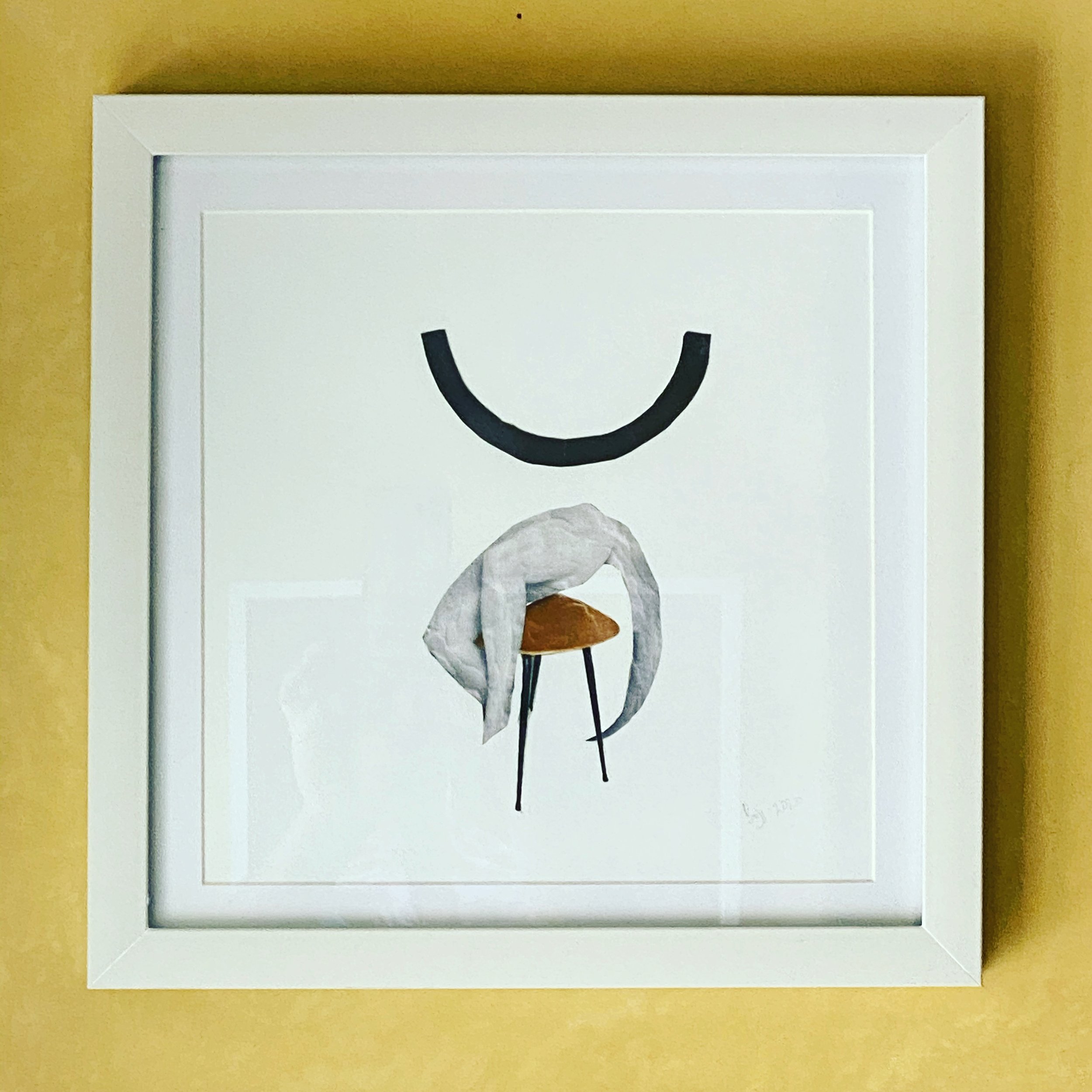 Mobolaji Ogunrosoye, Paper Collage 03B, Mixed Media