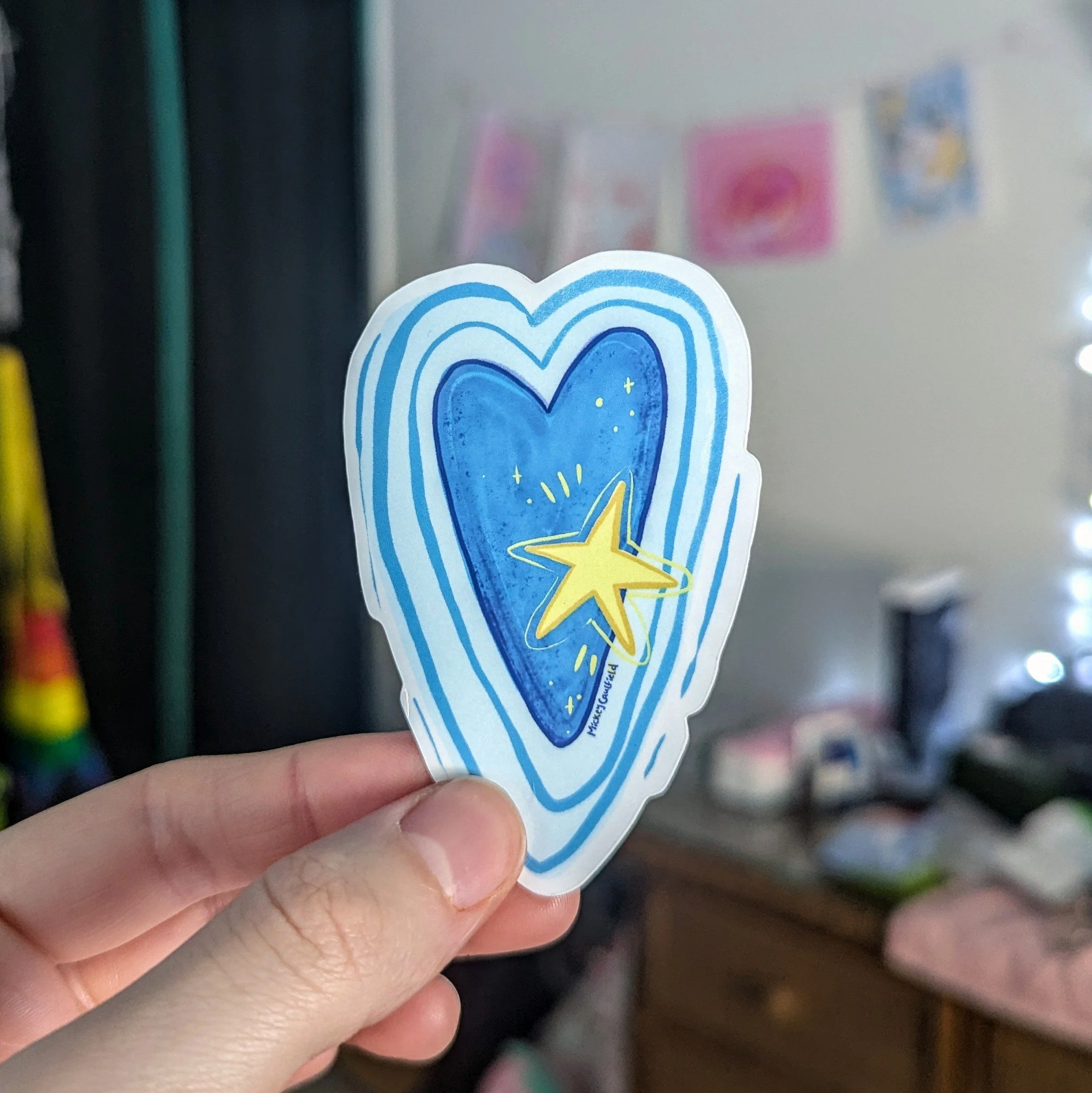 "the spark" sticker