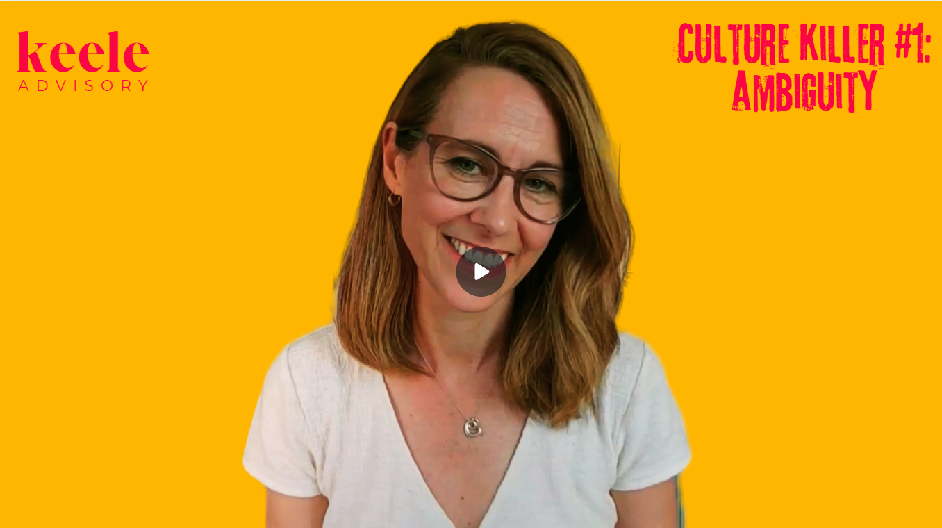 Culture Killer #1: Ambiguity - The Fog That Disorients Strategic Delivery
