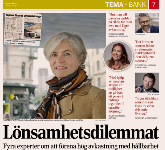 Proffessorns iskalla hållbarhetskalkyl