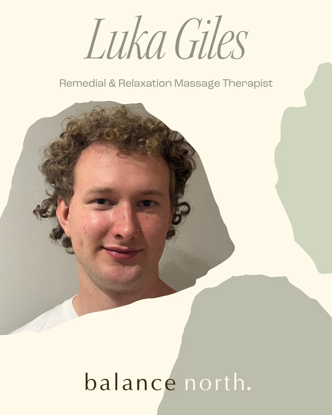 We are excited to welcome Luka to the massage team here at BN! ⁠
⁠
Luka is a qualified remedial massage therapist who provides thoughtful, client-centred treatments that prioritise comfort and wellbeing. With a calm and supportive approach, he tailor