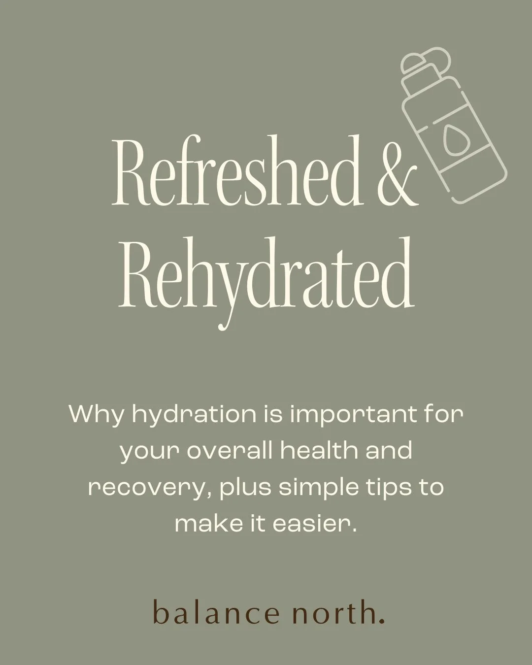 If you&rsquo;ve had a massage before, you&rsquo;ve probably heard your therapist say, &ldquo;don&rsquo;t forget to stay hydrated.&rdquo;⁠
⁠
BN massage therapist Ellen shares why hydration is important not just after your massage, but for your overall