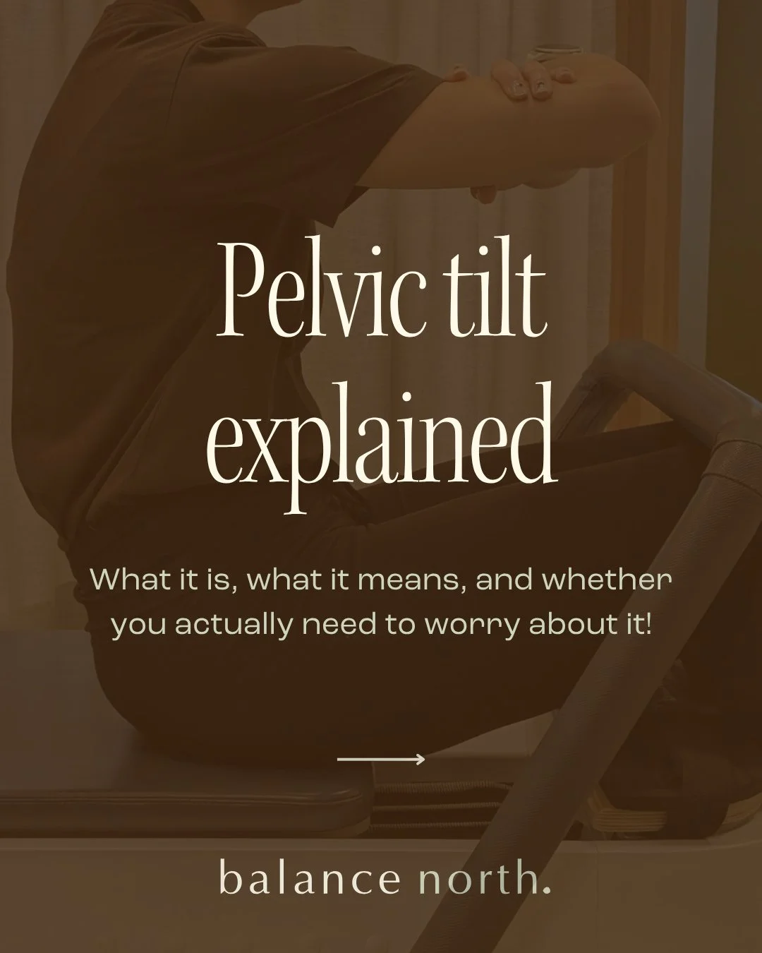 Anterior tilt, posterior tilt, &ldquo;perfect posture&rdquo;... it can get confusing!⁠
⁠
Grace, one our physio's, explains what pelvic tilt is and what actually matters. Swipe across to learn more!⁠
⁠
⁠
#melbournewellbeing #melbournewellness #melbour