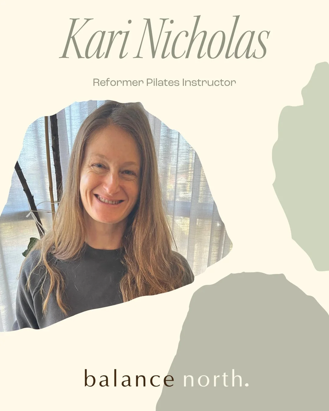 We are excited to welcome Kari to the Pilates team here at BN!⁠
⁠
Kari is a certified Mat and Reformer Pilates instructor who discovered Pilates after a serious back injury, and has been passionate about it ever since. She brings a fun and inclusive 