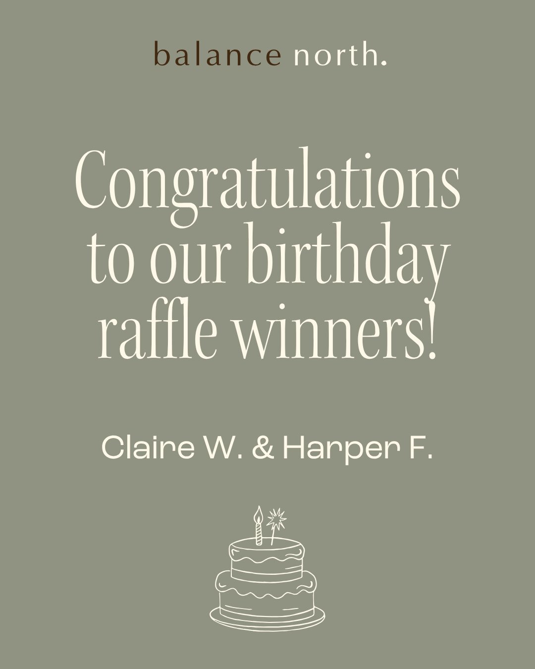 A huge congratulations to Claire W and Harper F, the winners of our birthday raffle whereby everyone that attended the clinic last week automatically went into the draw to win! 
⁠
Claire has taken home our Movement Pack:⁠
🥳5 Class Reformer Pack⁠
🥳M