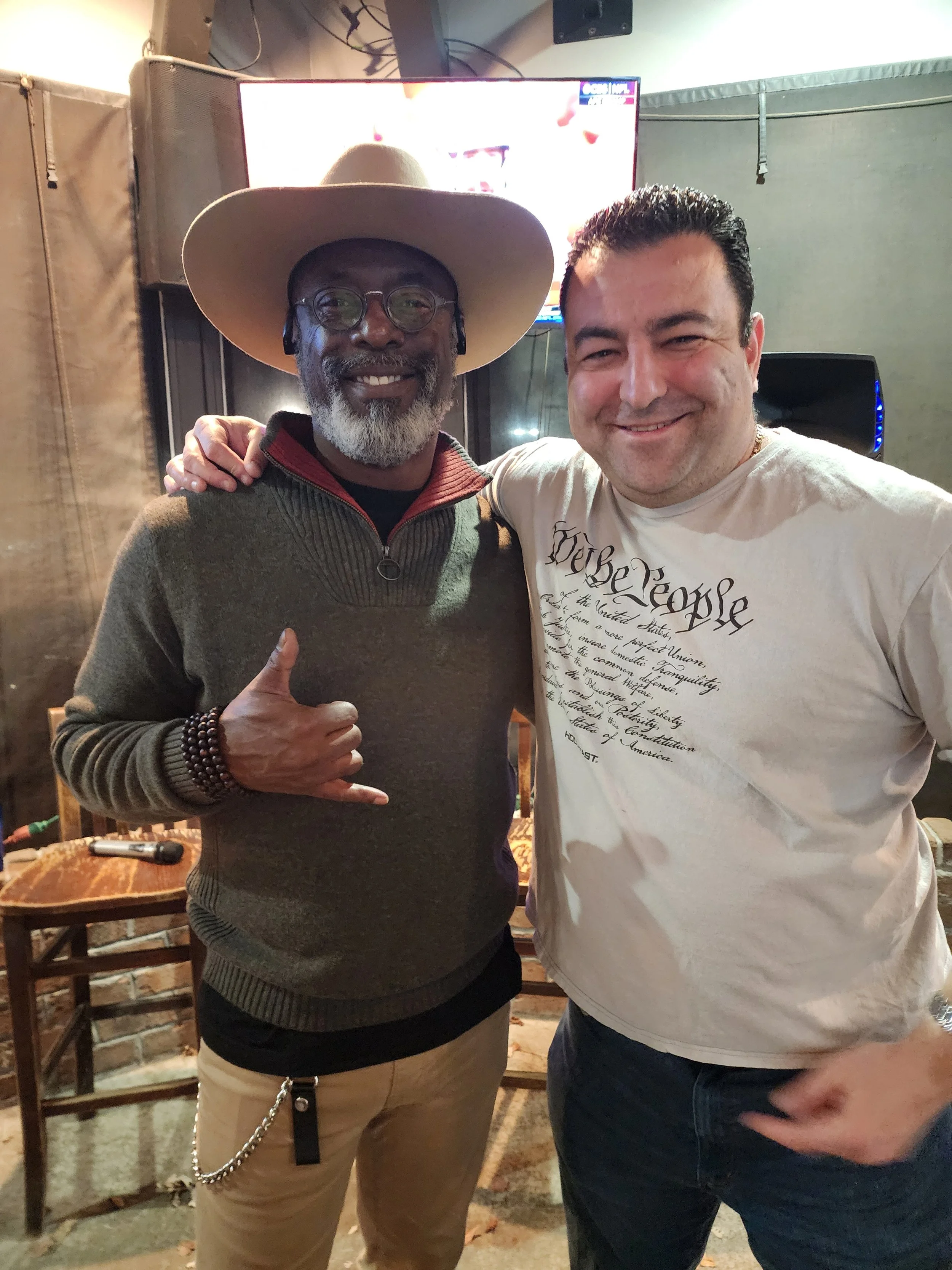 Isaiah Washington - used to be in Grey's Anatomy, and is a patriot.