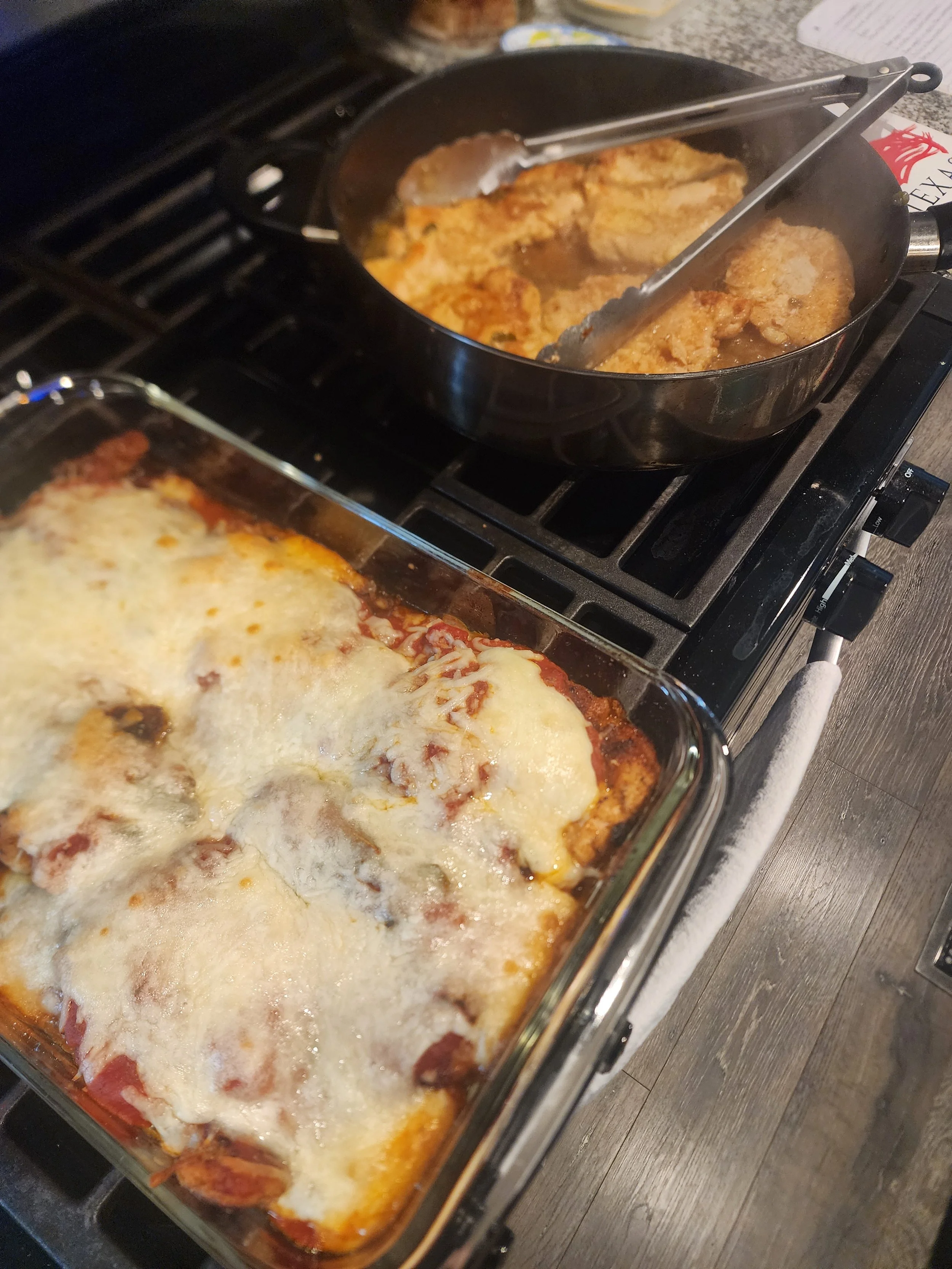 Chicken Parmigiano & Chicken Piccata