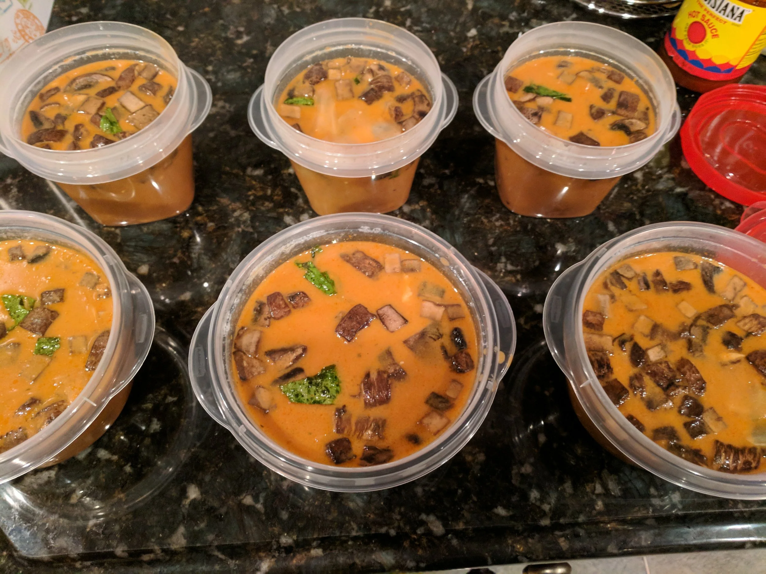 Tom Kha Gai - spicy Thai coconut chicken soup