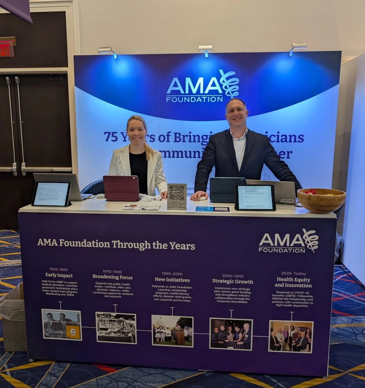 Reporting live from the 2025 AMA Interim Meeting!🎉Stop by our booth to say hi or visit our Interim website page: amafoundation.org/interim25