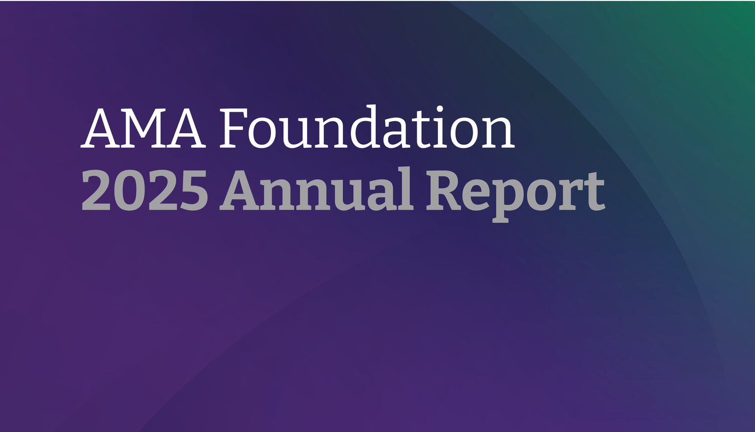 The AMA Foundation | Join Us to Improve Health Care