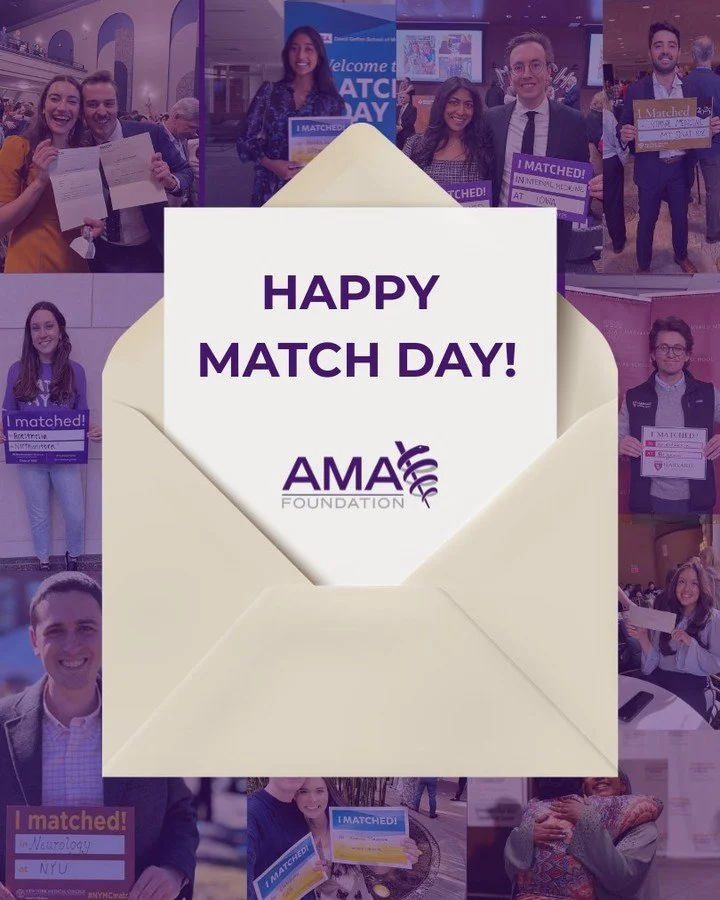 Happy Match Day! 

No matter how today unfolds, your dedication, resilience, and commitment to caring for others remain constant. Your are not defined by a single outcome.