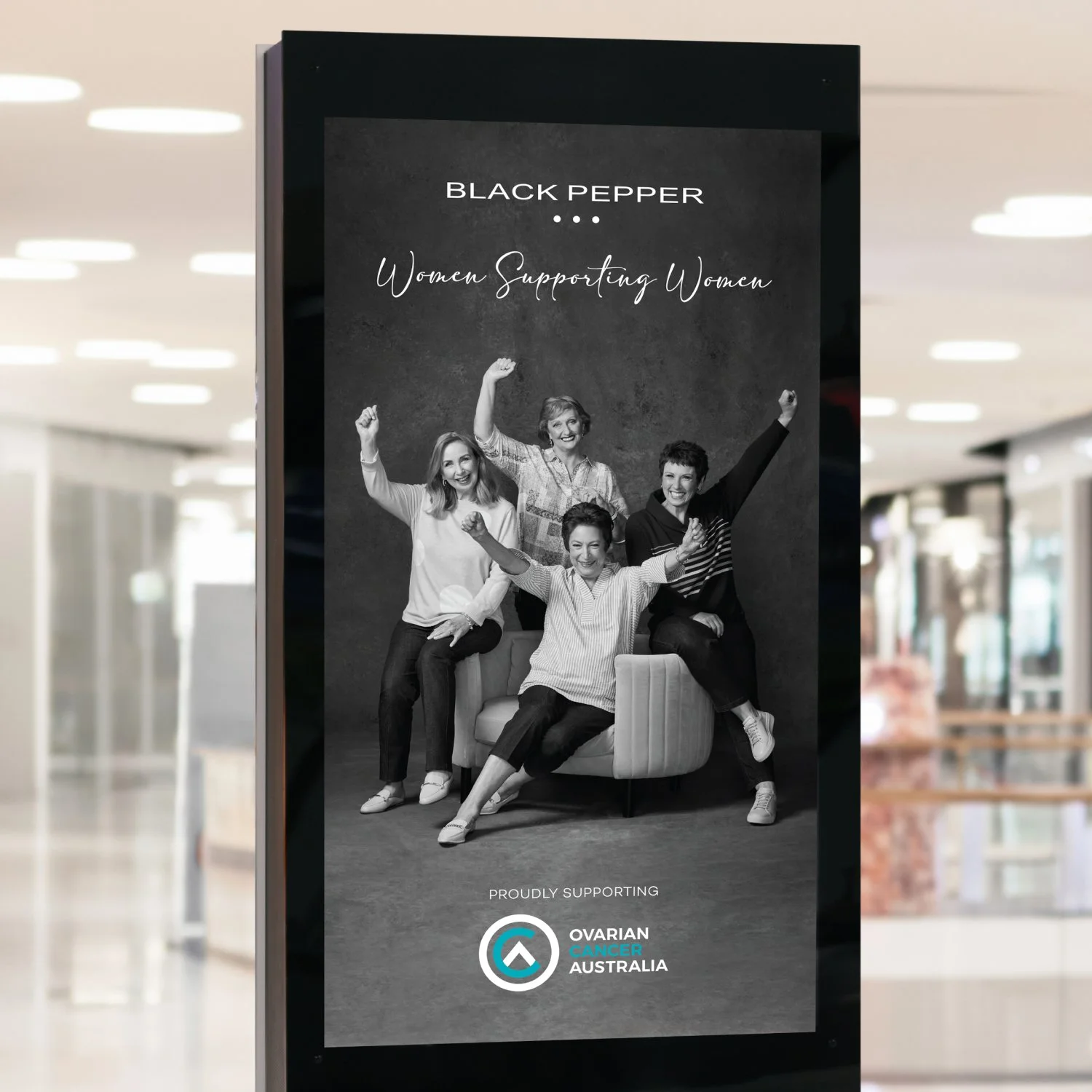 Black Pepper - Ovarian Cancer Australia Campaign