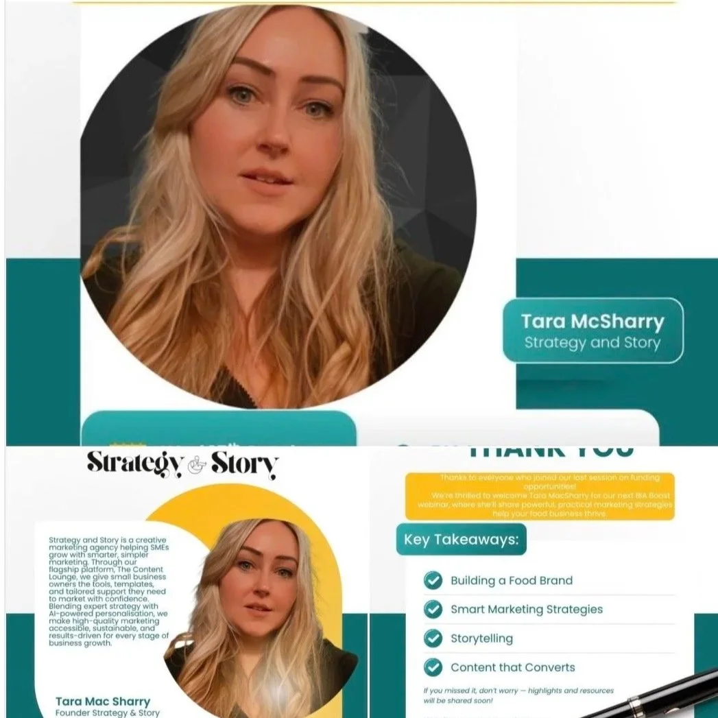 Webinar: How SMEs can use marketing &amp; storytelling to grow brand awareness and drive sales