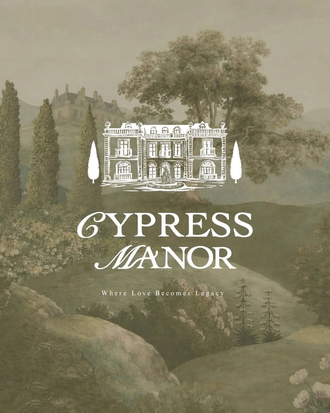 Excited to share this imaginative branding project that&rsquo;s currently in the works&hellip;

Introducing Cypress Manor &mdash; a romantic wedding estate concept designed with legacy in mind.

The logo suite was crafted to feel timeless and establi