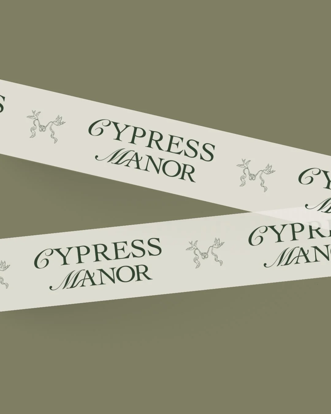 Excited to continue sharing this imaginative branding project in the works &mdash; Cypress Manor.

Designed as a romantic estate concept, the identity draws inspiration from cypress-lined landscapes, timeless architecture and elegant countryside cele