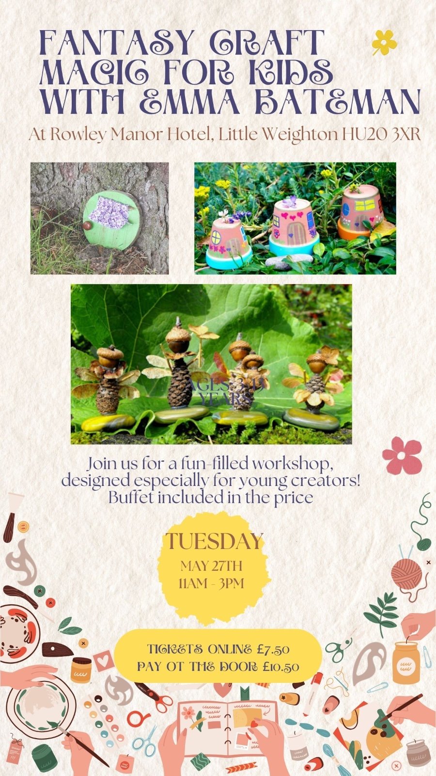 Fantasy Craft Magic for Kids - Ticket