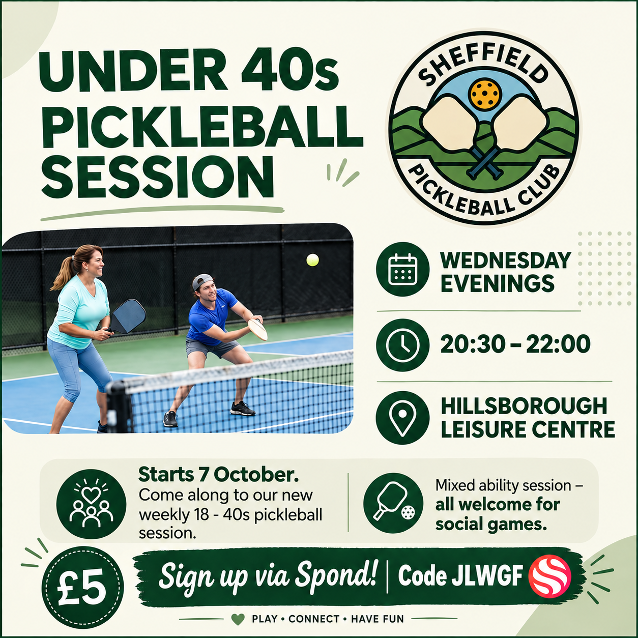 New Sessions at Hillsborough