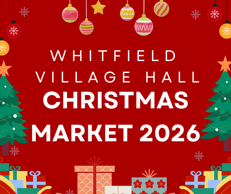 Whitfield Village Hall Christmas Market 2026 