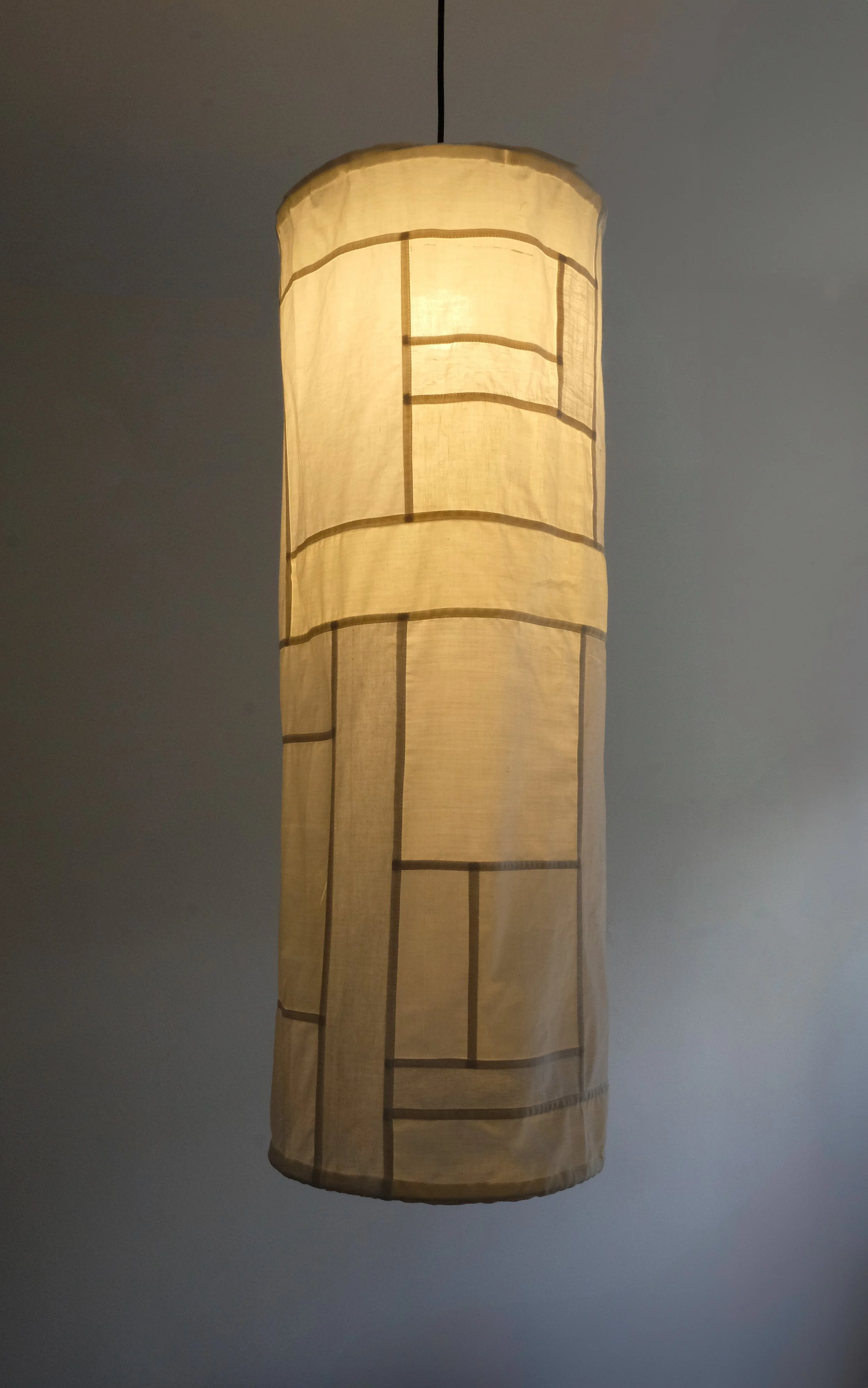 Circular Pojagi Lamp (Large)